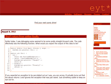 Tablet Screenshot of eyt.ca